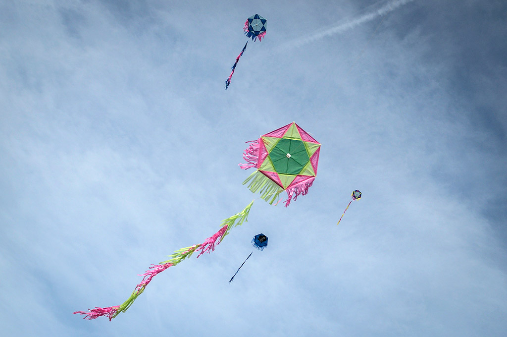 Flugdrachen von Nihad Dabeet auf dem Petersberg (Foto: Stefan Kranz)
